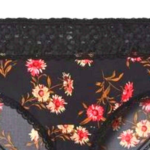 ❤️NWT VINTAGE TORRID PANTY MID-RISE HIPSTER DAISY FLORAL SEAMLESS - PLUS SIZE 4X - Picture 2 of 8